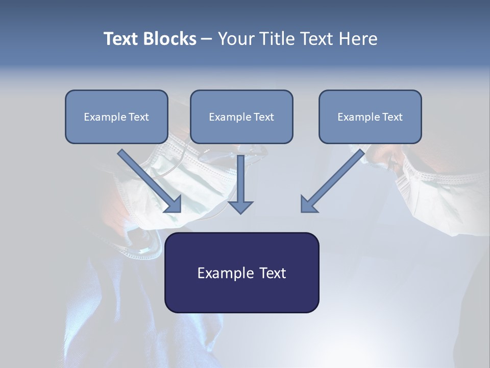 Man Stethoscope Healthcare PowerPoint Template