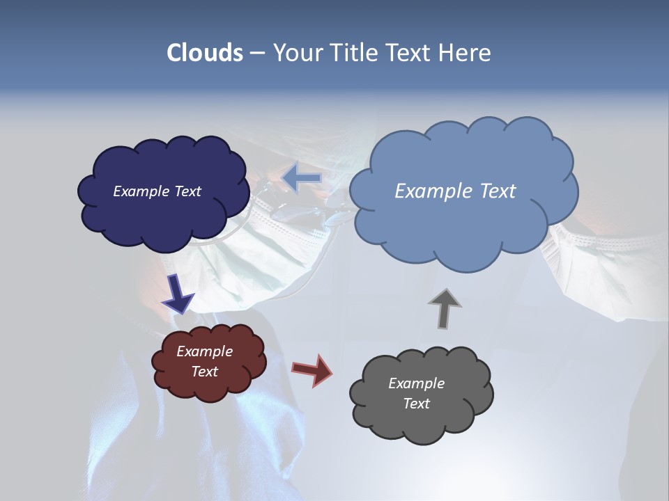 Man Stethoscope Healthcare PowerPoint Template