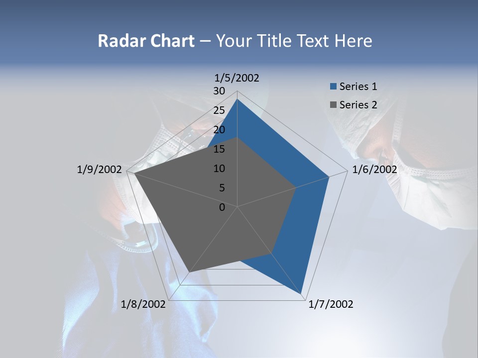 Man Stethoscope Healthcare PowerPoint Template