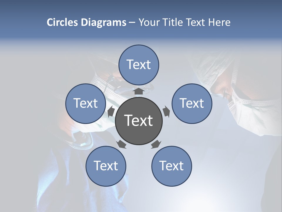 Man Stethoscope Healthcare PowerPoint Template
