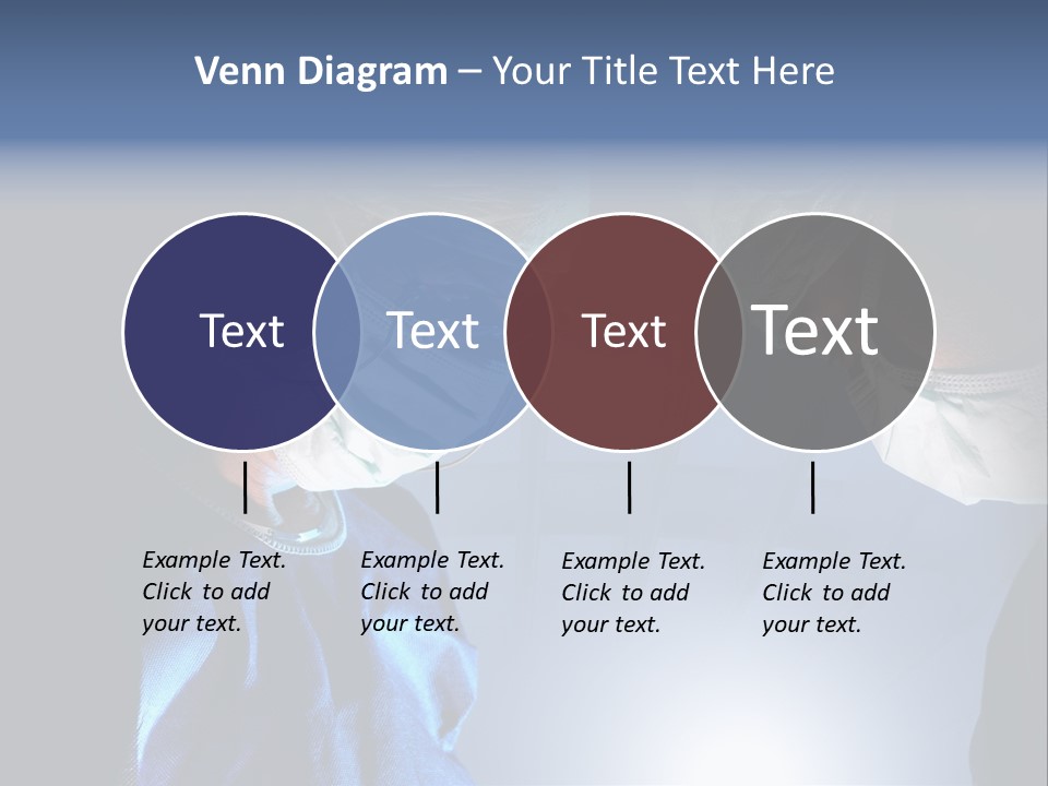 Man Stethoscope Healthcare PowerPoint Template