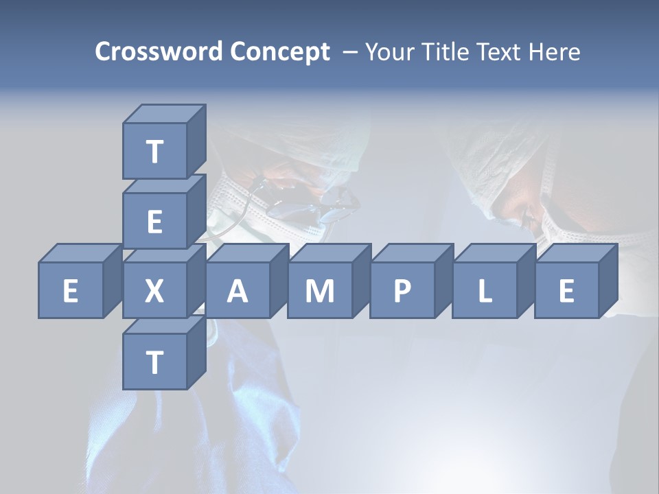 Man Stethoscope Healthcare PowerPoint Template