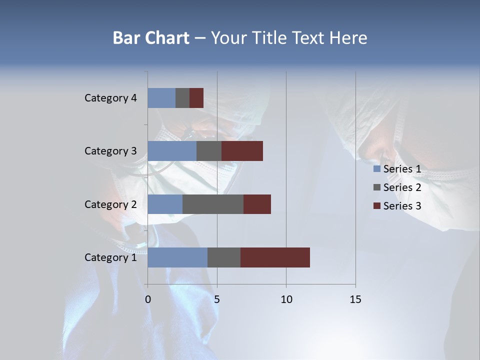 Man Stethoscope Healthcare PowerPoint Template