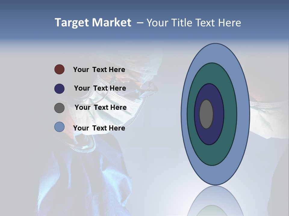 Man Stethoscope Healthcare PowerPoint Template