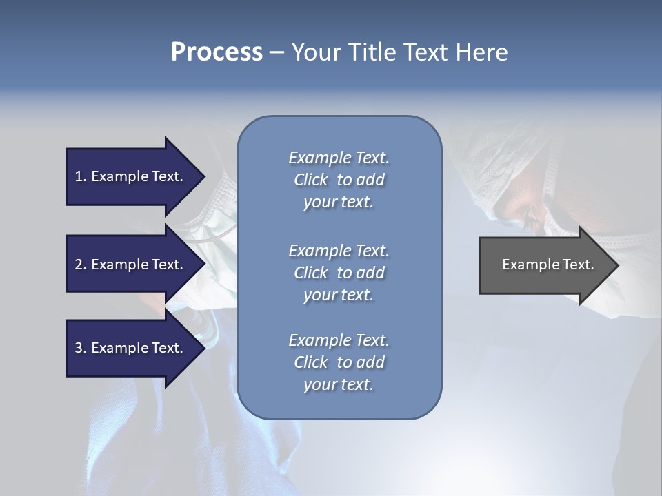 Man Stethoscope Healthcare PowerPoint Template