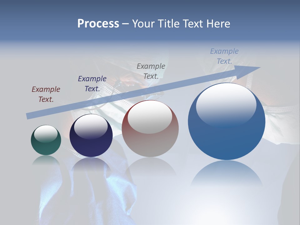 Man Stethoscope Healthcare PowerPoint Template