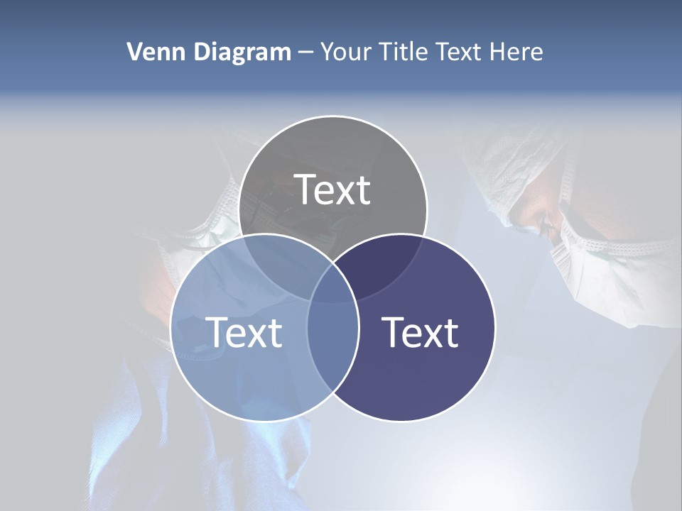 Man Stethoscope Healthcare PowerPoint Template