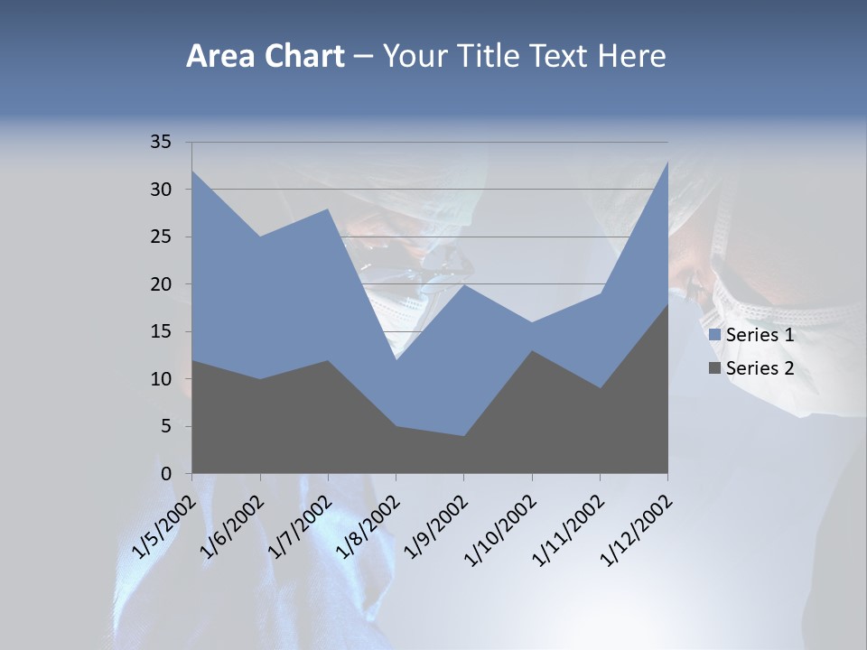 Man Stethoscope Healthcare PowerPoint Template