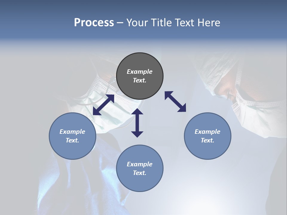 Man Stethoscope Healthcare PowerPoint Template