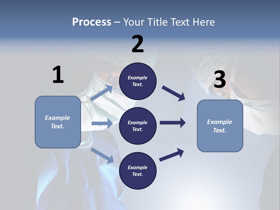 Man Stethoscope Healthcare PowerPoint Template