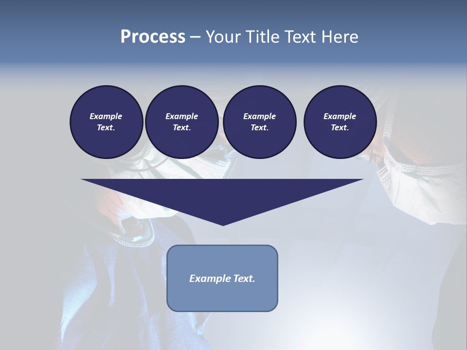 Man Stethoscope Healthcare PowerPoint Template