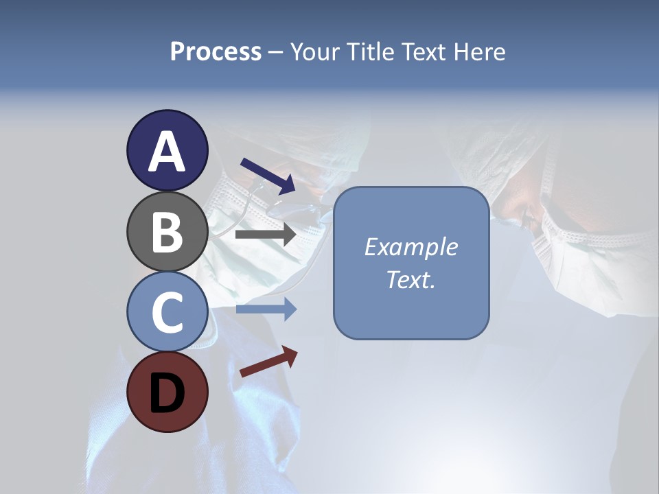 Man Stethoscope Healthcare PowerPoint Template