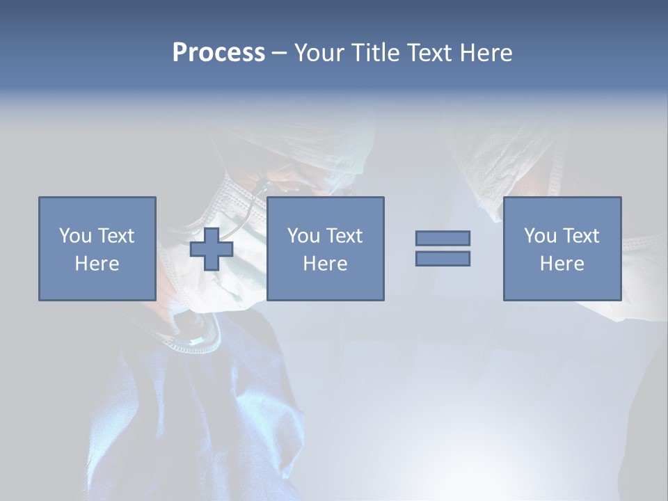 Man Stethoscope Healthcare PowerPoint Template