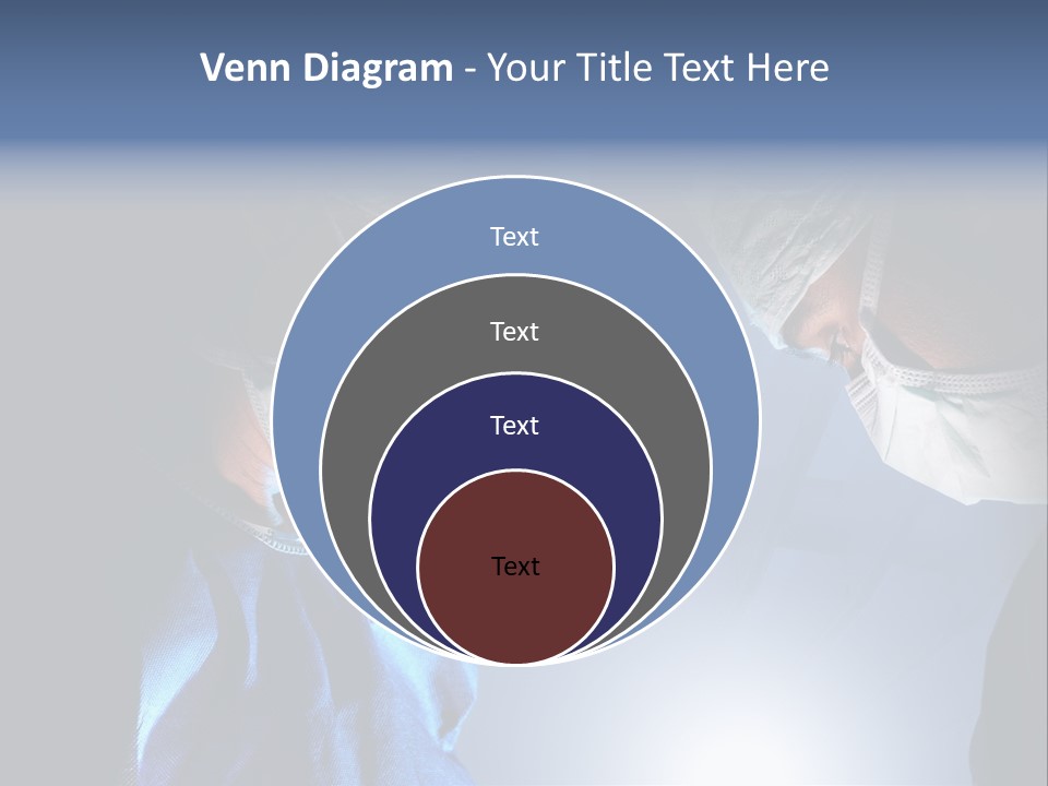 Man Stethoscope Healthcare PowerPoint Template