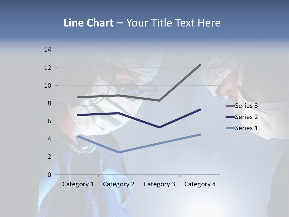 Man Stethoscope Healthcare PowerPoint Template