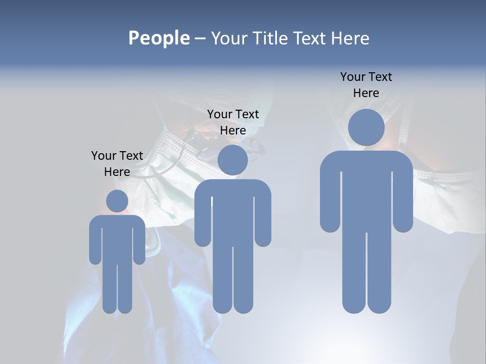 Man Stethoscope Healthcare PowerPoint Template