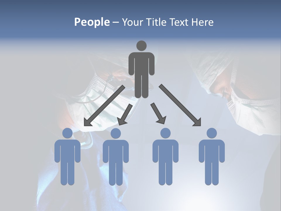 Man Stethoscope Healthcare PowerPoint Template