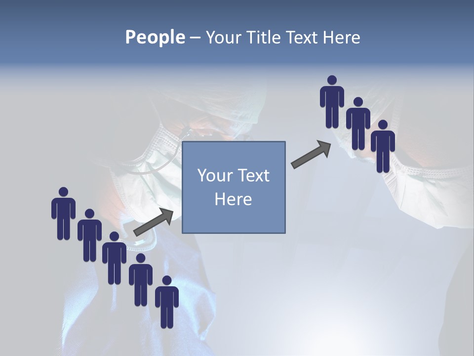 Man Stethoscope Healthcare PowerPoint Template