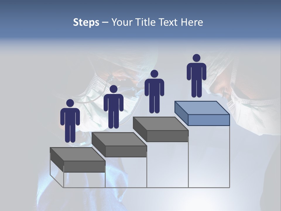 Man Stethoscope Healthcare PowerPoint Template