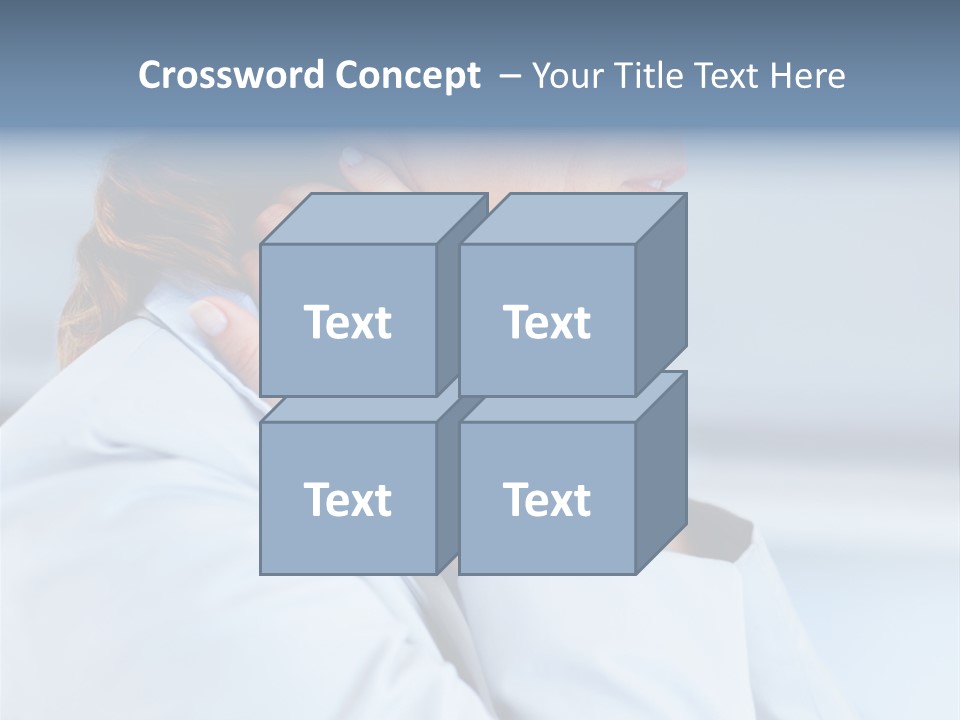 Attentive Intent Gaze PowerPoint Template
