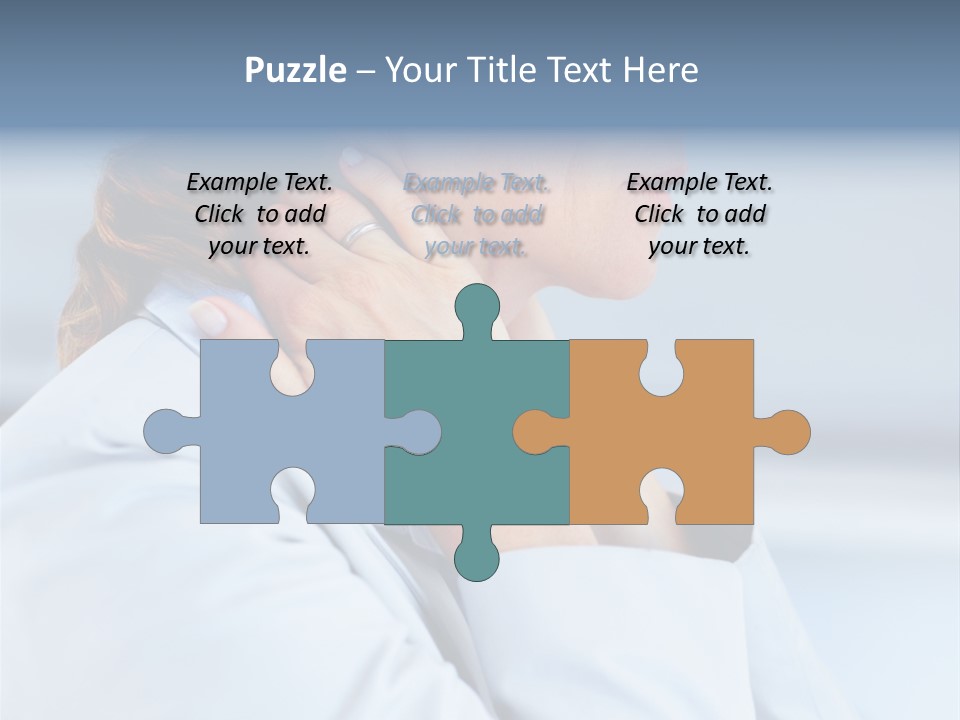 Attentive Intent Gaze PowerPoint Template