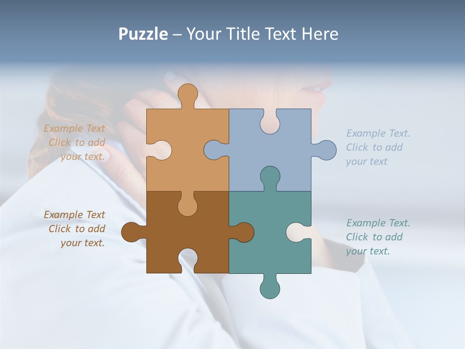 Attentive Intent Gaze PowerPoint Template