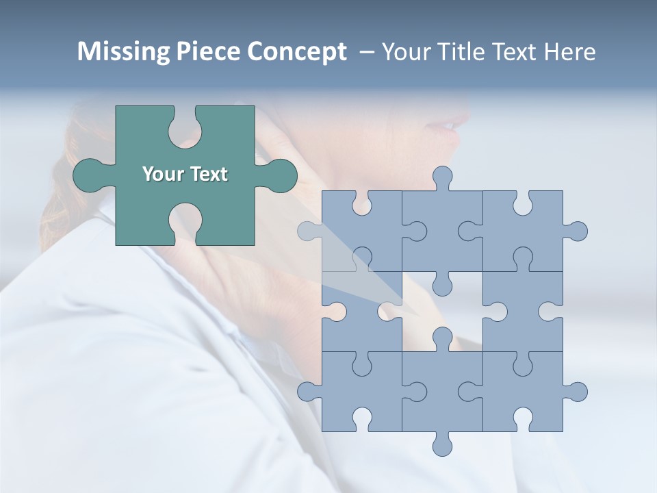 Attentive Intent Gaze PowerPoint Template