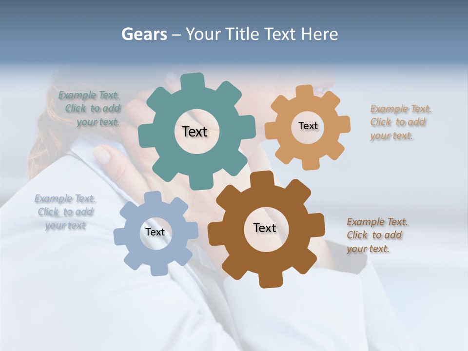 Attentive Intent Gaze PowerPoint Template