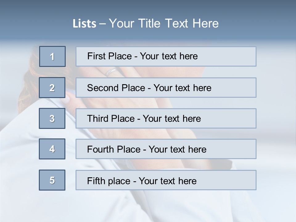 Attentive Intent Gaze PowerPoint Template