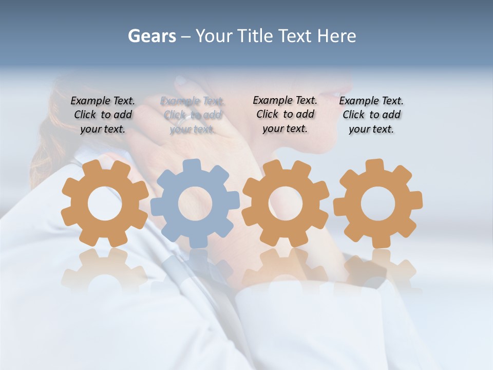 Attentive Intent Gaze PowerPoint Template