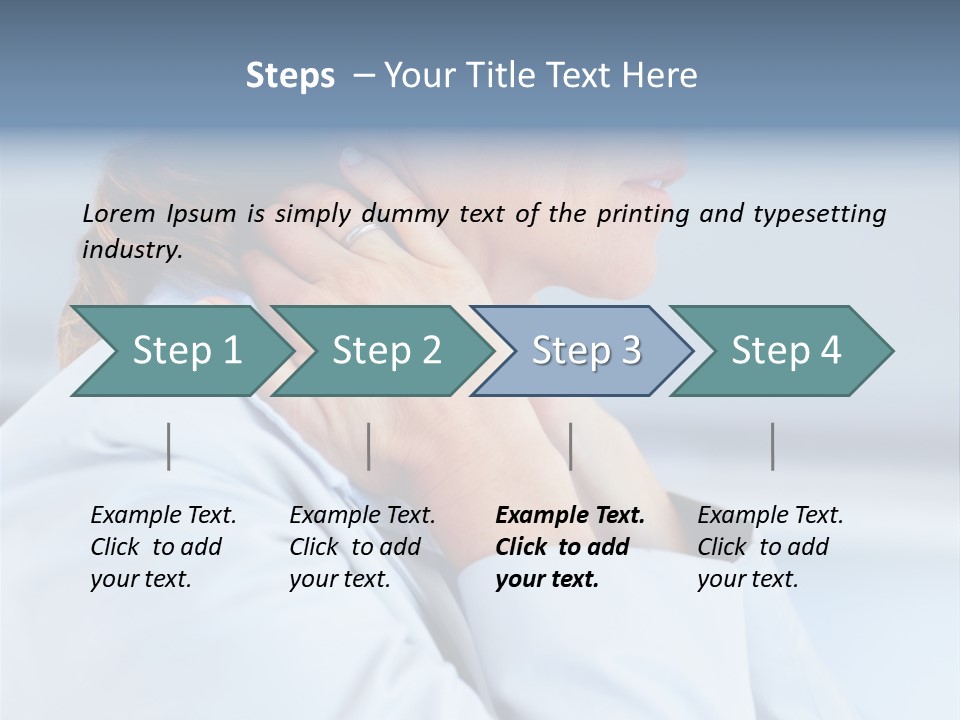 Attentive Intent Gaze PowerPoint Template