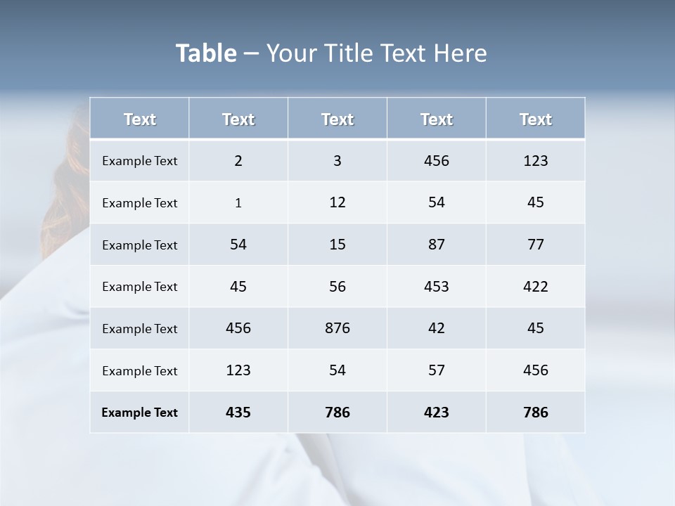 Attentive Intent Gaze PowerPoint Template