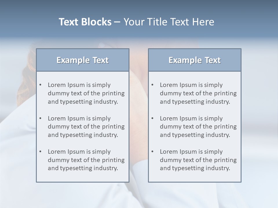 Attentive Intent Gaze PowerPoint Template