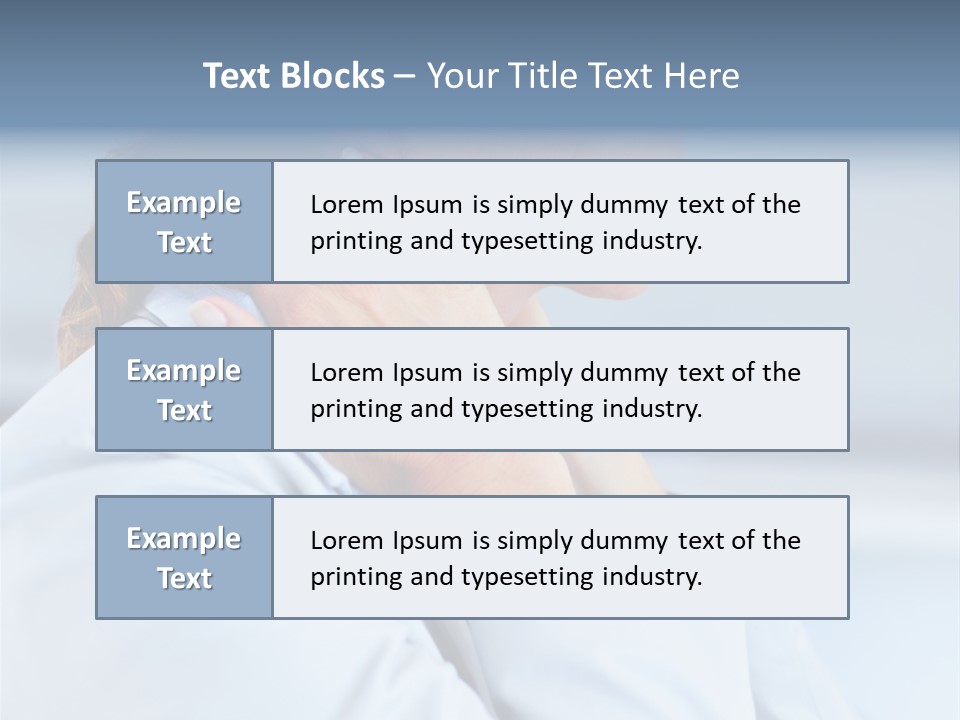 Attentive Intent Gaze PowerPoint Template