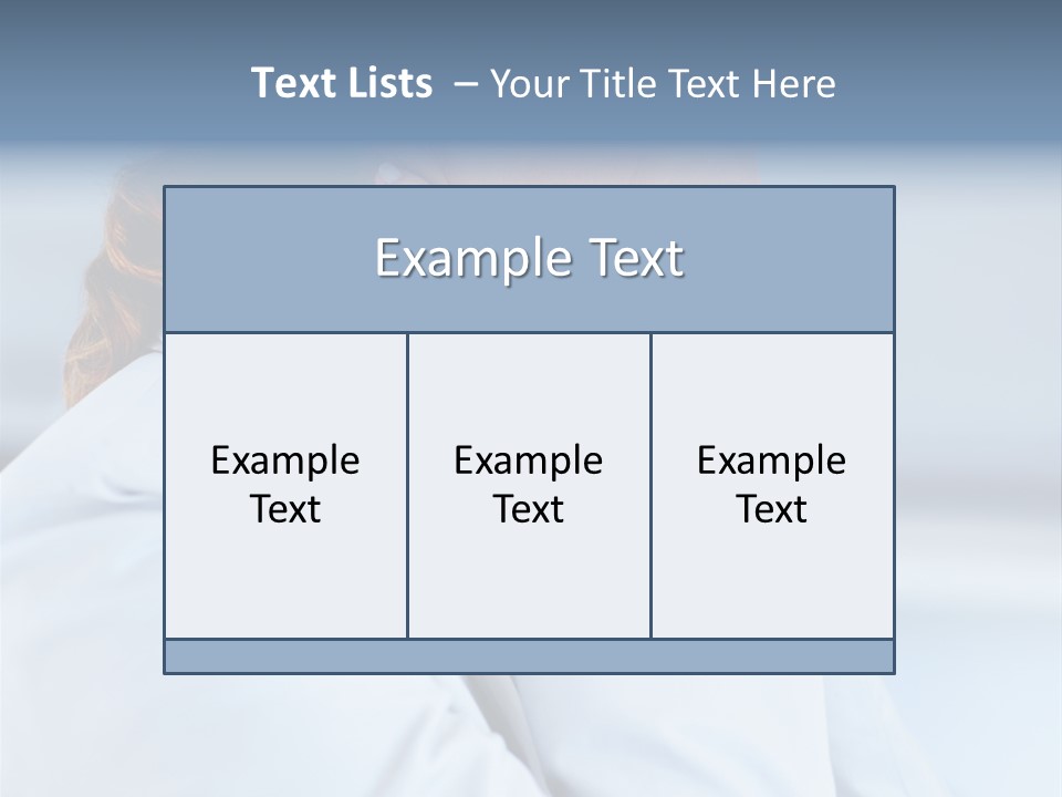 Attentive Intent Gaze PowerPoint Template