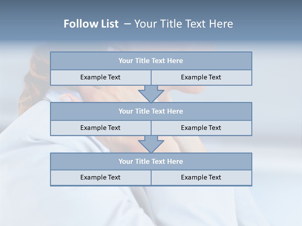Attentive Intent Gaze PowerPoint Template