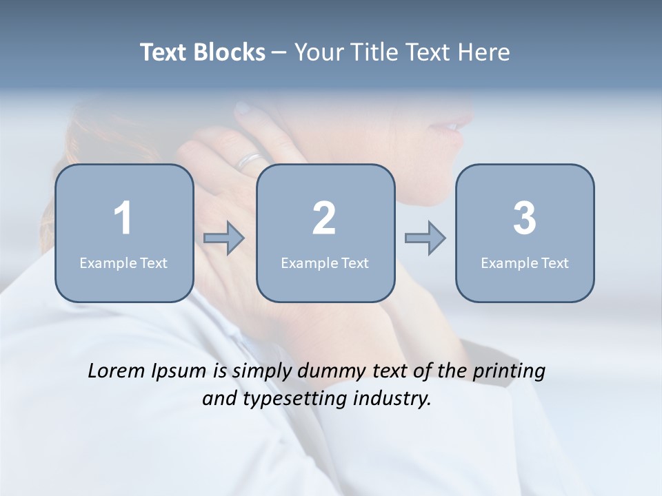 Attentive Intent Gaze PowerPoint Template