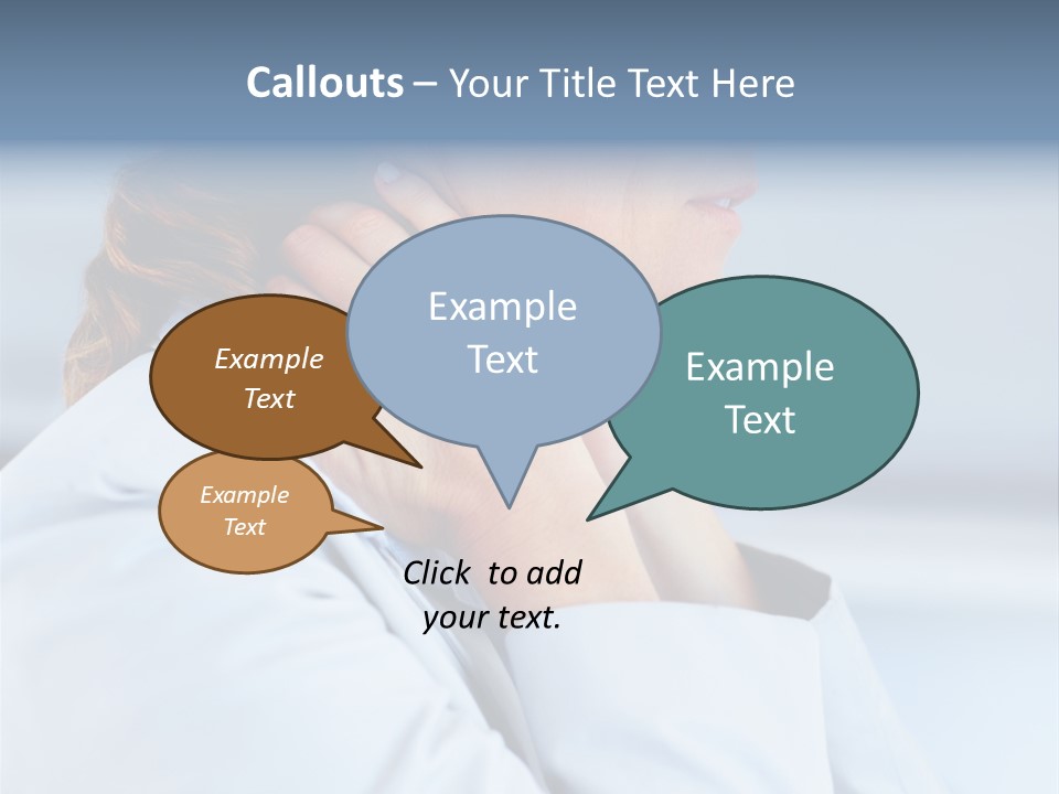 Attentive Intent Gaze PowerPoint Template