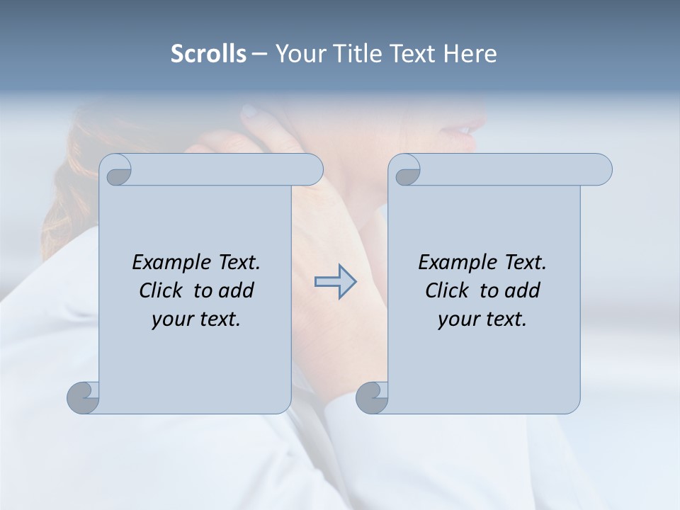 Attentive Intent Gaze PowerPoint Template