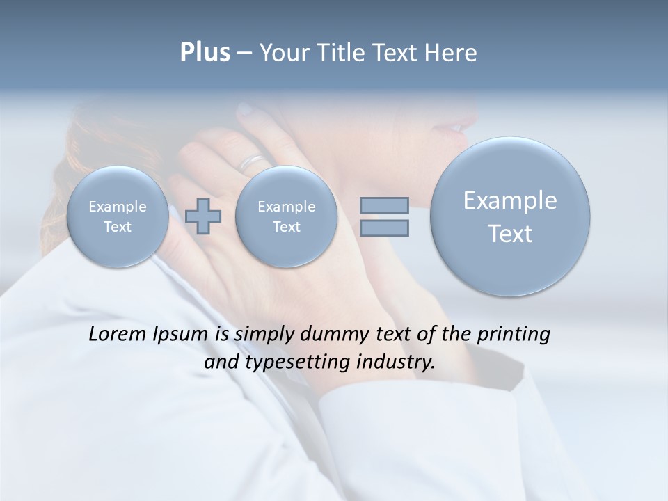 Attentive Intent Gaze PowerPoint Template