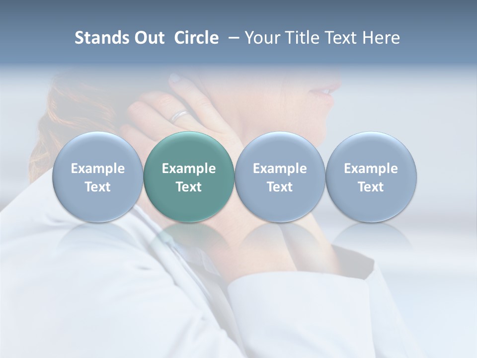 Attentive Intent Gaze PowerPoint Template