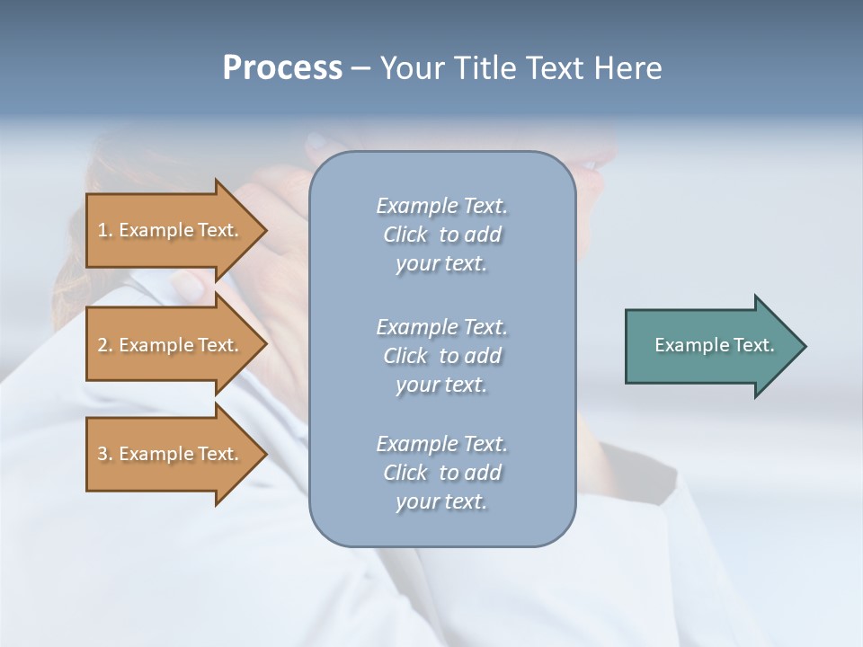 Attentive Intent Gaze PowerPoint Template