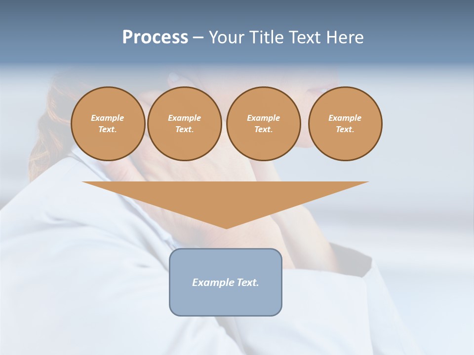 Attentive Intent Gaze PowerPoint Template