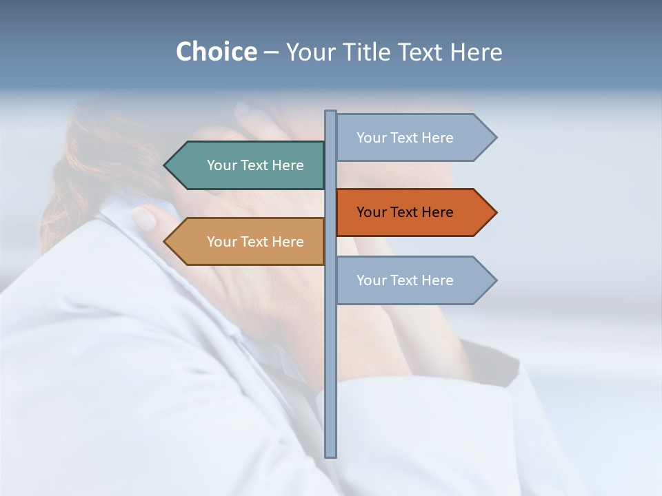 Attentive Intent Gaze PowerPoint Template