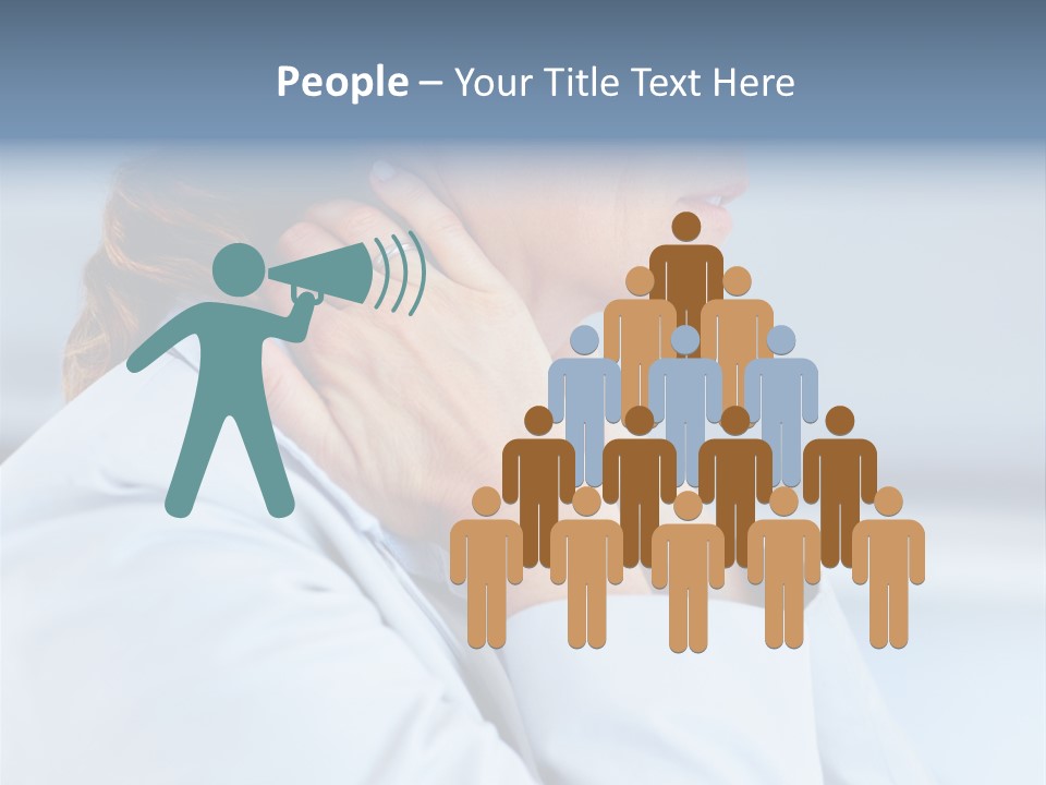 Attentive Intent Gaze PowerPoint Template