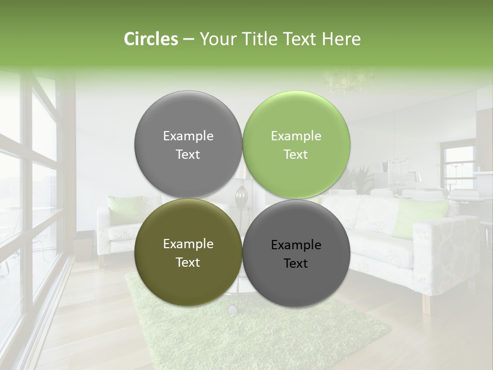 Room Designer Lounge PowerPoint Template