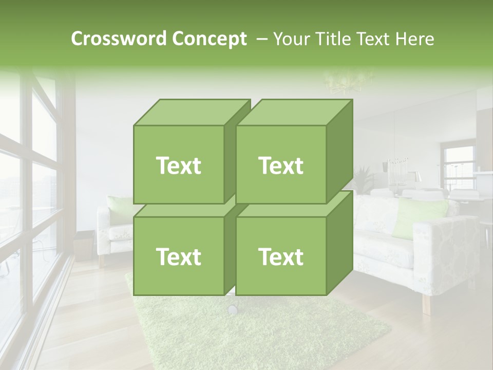 Room Designer Lounge PowerPoint Template