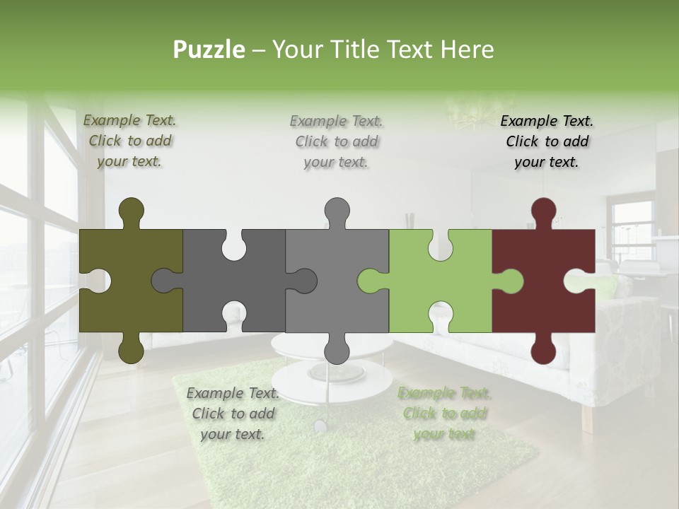 Room Designer Lounge PowerPoint Template