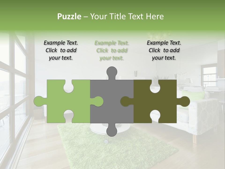 Room Designer Lounge PowerPoint Template