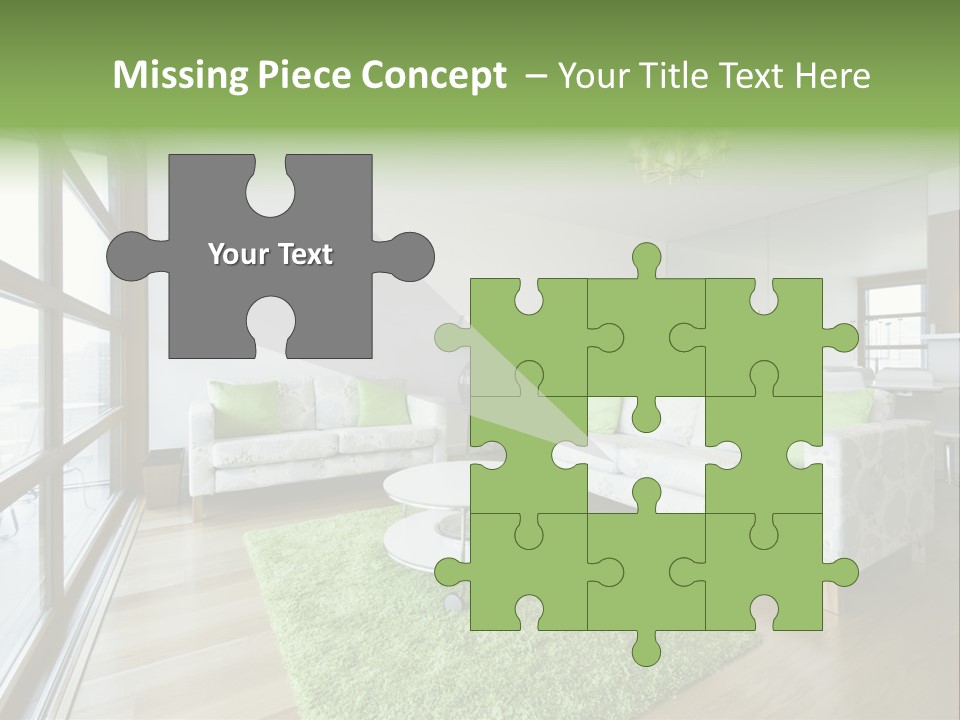 Room Designer Lounge PowerPoint Template